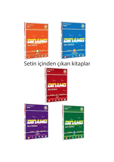 Tonguç Akademi 5. Sınıf Dinamo Soru Bankası Seti Tüm Dersler