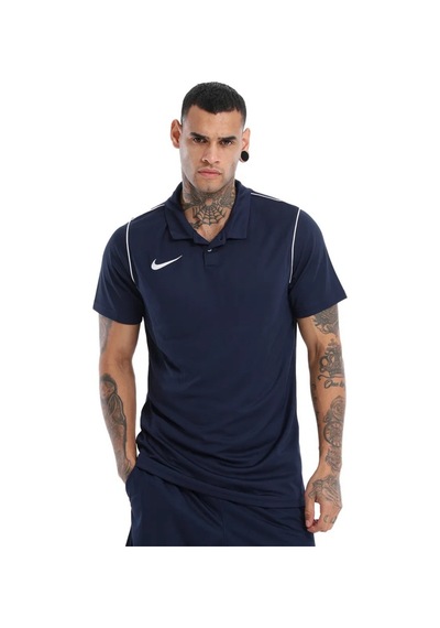 Nike Dry Park Erkek Polo Spor Tişört Lacivert