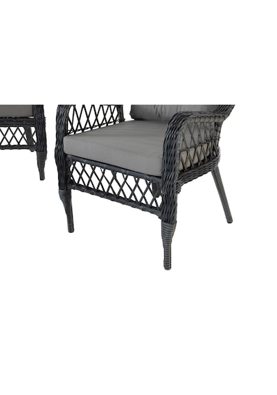 Beypazarı 2+1+1+sehpa 60 90 Baklon Bahçe Mutfak Takımı Gri