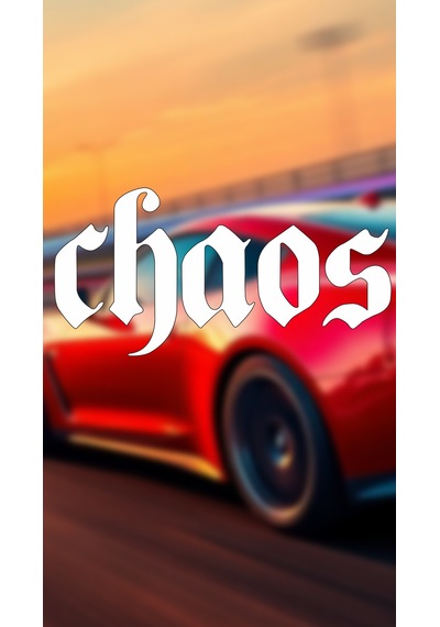 Chaos-kaos Yazı Jdm Araba-motosiklet Cam Etiket Sticker 12x6cm Beyaz Renk Beyaz