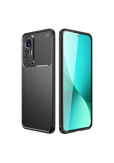 Goocamp Mi 12 Lite Kılıf Negro Silikon Kapak - Siyah Siyah