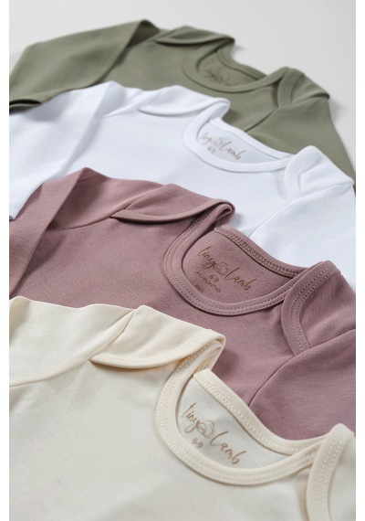 Tinylamb Unisex 4 Parça Uzun Kollu Bebek Bodysuit Seti - Softly Colors 4 Renk Bebek Bodysuit Seti Softly Colors Tinylamb Unisex 4 Parça Uzun Kollu Bebek Bodysuit Seti - Softly Colors 4 Renk Bebek Bodysuit Seti Softly Colors