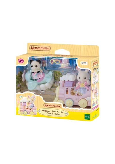 5819 Sylvanian Families Lunapark Oyun Seti Uçak Ve Tren +3 Yaş