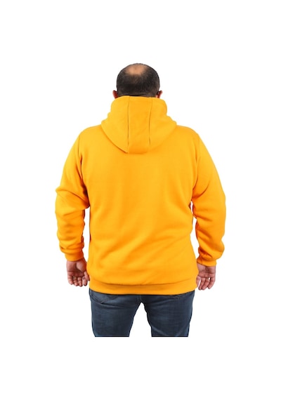 Moc Grande Mocgrande Büyük Beden Unisex Kapüşonlu 3Ip Sweat 11701 Hardal