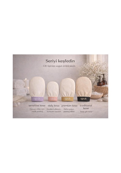 Premium Yüz Kesesi,%100 Floş İpek, Hassas Ciltler İçin, Beyaz