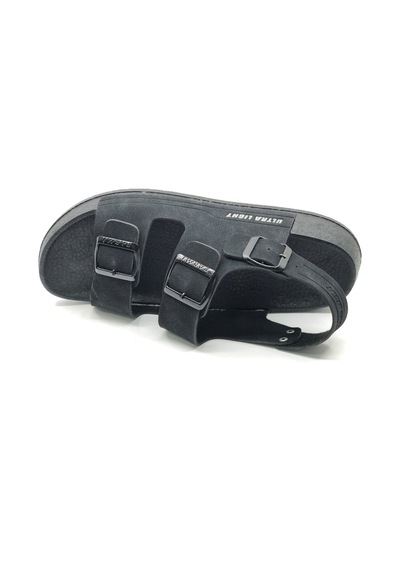 Kocamanlar 6002 Ortapedik Erkek Sandalet siyah