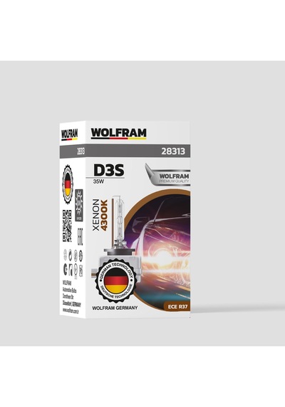 D3s Xenon Ampul Standart Işık 12v 35w - Wolfram 28313