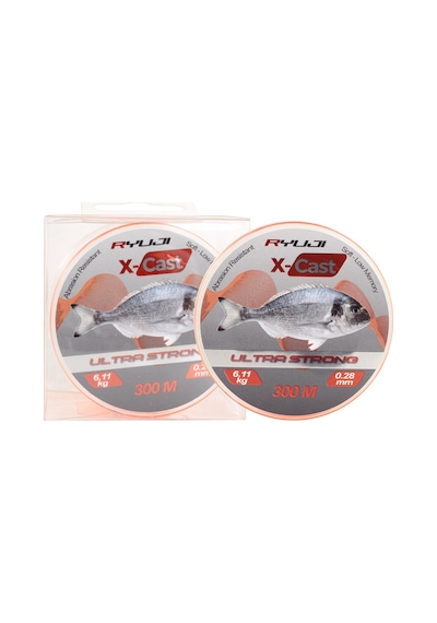 Ryuji X-cast Surf Orange 300m Monofilament Misina 0,28mm 0,28mm