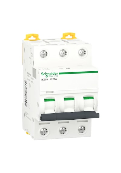 Schneider Electric Acti9 İk60N A9K24320 20A Sigorta (3P, 6Ka, C Eğrisi)