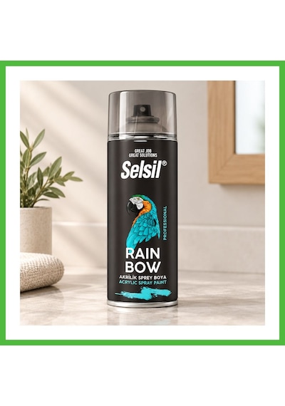 Vaveni Siyah Mat Sprey Boya 400ml Arz