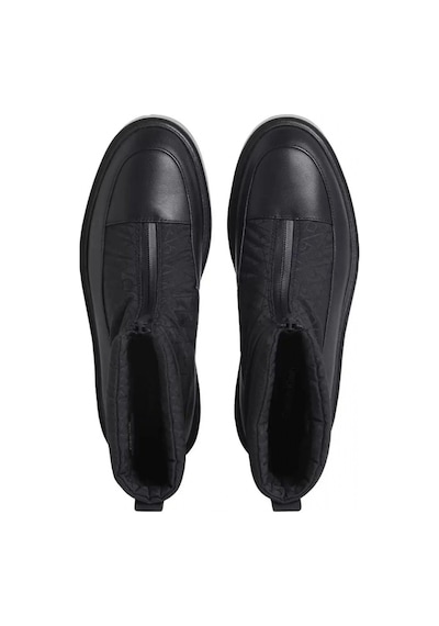Calvin Klein Concave Welt Naylon Tamamı Baskılı Kadın Siyah Bot Yw0yw02073-beh Siyah