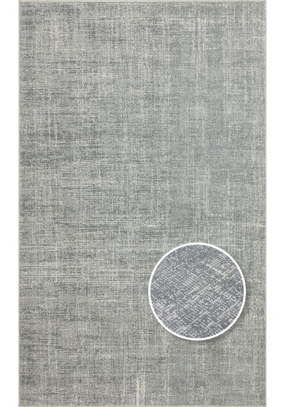 Eko Halı Kalaharı Klh Plain Grey Özel Dokuma Tekniği İle Üretilen Modern Sade Desenli Makine Halısı