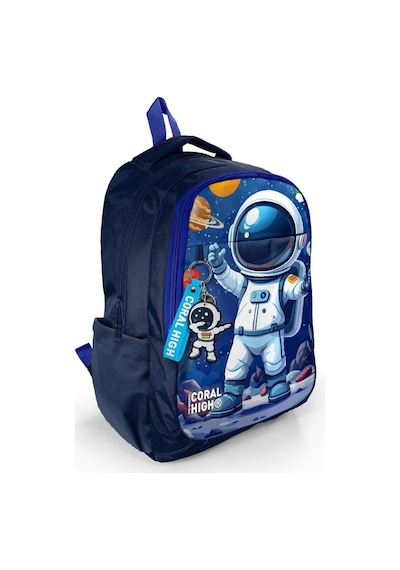 Coral High Lacivert Astronot Desenli 3 Lü Okul Çanta Seti 33252