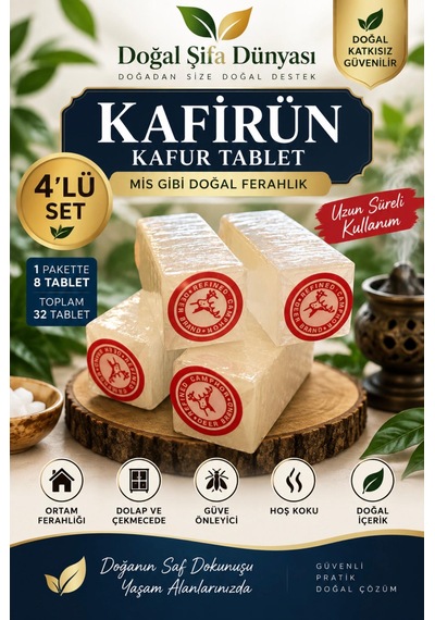 Kafur Kafirün Kafurun 4 Paket 8li 32 Adet