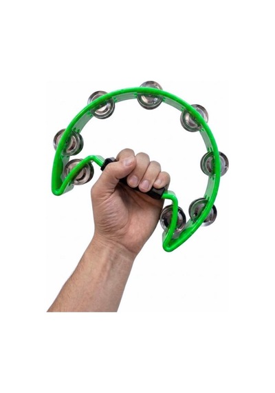 Temel Yarım Ay Tef 16 Zilli Yeşil 21.5 Cm By11-12