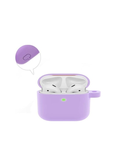 Koodmax Apple Uyumlu AirPods Pro 1. Nesil Silikon Kulaklık Koruma Kılıfı - Kulaklık Koruyucu Kılıf 001