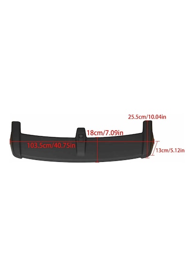 Honda Crv Spoiler Boyalı Pianoblack 2007-2012 Arası