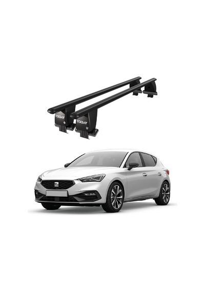 Royal Seat Leon 2020 Ve Sonrası Uyumlu Siyah Kilitli Ara Atkı Port Bagaj Tavan Barı