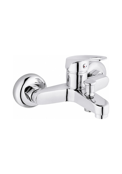 Purvex Home Mix Banyo Bataryası - Pirinç Gövde Krom Kaplama Aç-kapa Banyo Musluğu