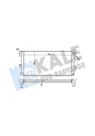 Kale 351935 Motor Radyatoru 4798013 K4798013
