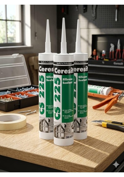 Henkel Ceresit Cs 225 Şeffaf Genel Amaçlı Silikon 280 Ml - 3'lü Avantaj Paketi