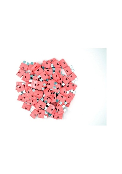 100 Adet 4 Amper Pembe Standart Bıçak Sigorta 4a