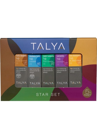 Star Set, Tatlı, Hindistan Cevizi, Çam Terebentin, Lavanta, Sarı Kantaron 100 Mililitre
