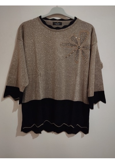 Anne Moda Ankara Üstün Kalite, Kaşmir-pamuk-viskoz Karışımlı Şık Kazak/bluz Açık Vizon Anne Moda Ankara Üstün Kalite, Kaşmir-pamuk-viskoz Karışımlı Şık Kazak/bluz Açık Vizon