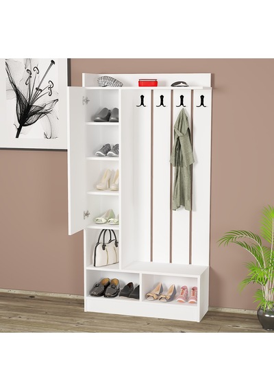 Kalender Dekor Lityum-1 Lty01 Portmanto Vestiyer Ayakkabılık