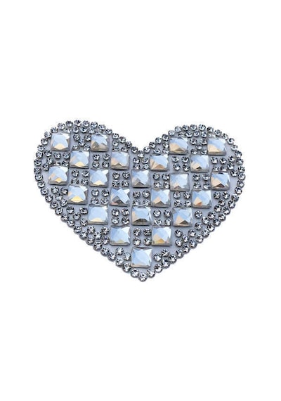 KALP ÜTÜ İLE YAPIŞAN 6.2x4cm (HOT-FIX) 4 ADET