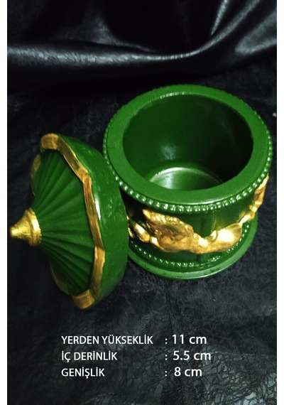Atlı Karınca Carousel Dekoratif Obje Biblo Takı Kutusu Boş Kutu