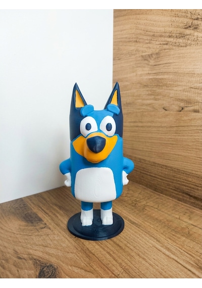 Bluey Karakteri Figür 3d Baskı Sahip Bluey