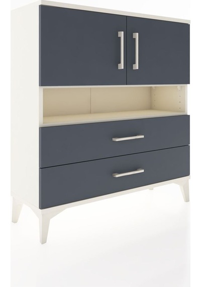 Arges Şifonyer 3 Raflı 2 Çekmeceli 2 Kapaklı 88x30x96 Aytaşı-antrasit Aytası Arges Şifonyer 3 Raflı 2 Çekmeceli 2 Kapaklı 88x30x96 Aytaşı-antrasit Aytası