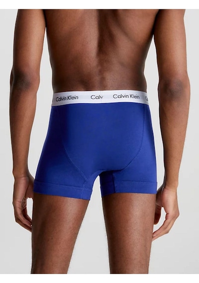 Calvin Klein 3'lü Pack Erkek Lacivert/beyaz/kırmızı Boxer-7791 I03
