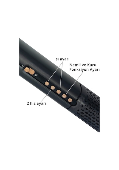 Khs-2081 Nemli Ve Kuru Fonksiyonlu Dijital Göstergeli Bldc Motor Fön Çekme Ve Saç Düzleştirici
