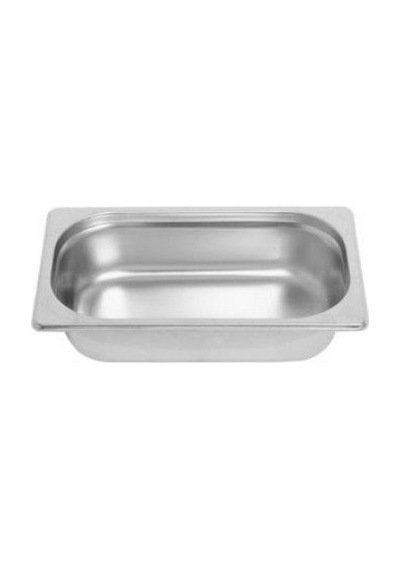 Gastronorm Küvet Paslanmaz Çelik Gn 1/4 - 65 Mm Gümüş
