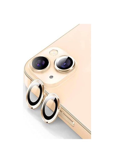İletişim Apple iPhone Uyumlu 13 Mini Alüminyum Alaşım Temperli Cam Kamera Lens Koruyucu - Gold Sku: Zeusb0bfc3b5pv -