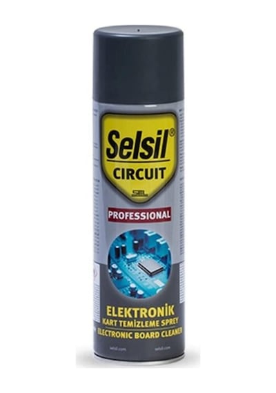 Selsil Elektronik Devre Kart Temizleyici 200 Ml Yağsız 100'lü Set