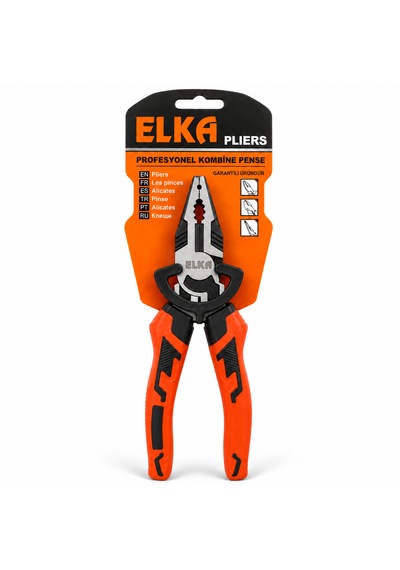 Kombine Pense 175 Mm No :7 Üst Düzey Kaliteli Yeni Tip Pense Ergonomik Saplı No:7