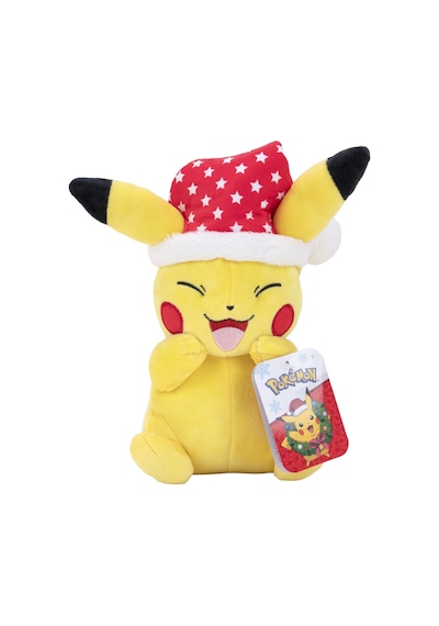 Pokemon Peluş Figür Noel Seri - Pikachu 20cm