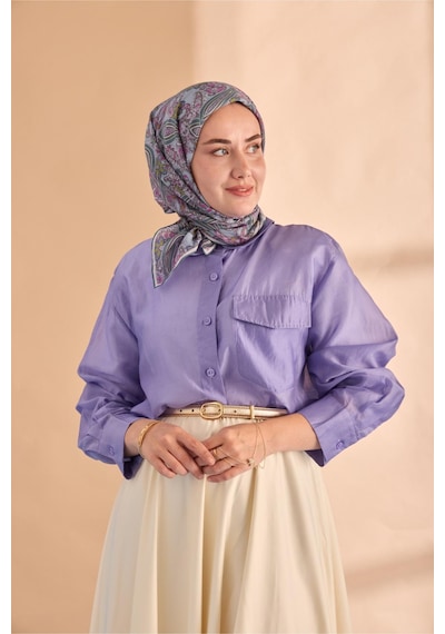 Silk Home Yaz Esintisi Eşarp 150002-11 Bebe Mavi, Karolina Mavi, Pembe, Leylak