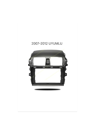 Snp Serisi Toyota Corolla 2007 - 2011 Uyumlu Büyük Çerçeveli 4-32gb Hafıza Multimedya Sistemi Ve Geri Görüş Kamerası 9"