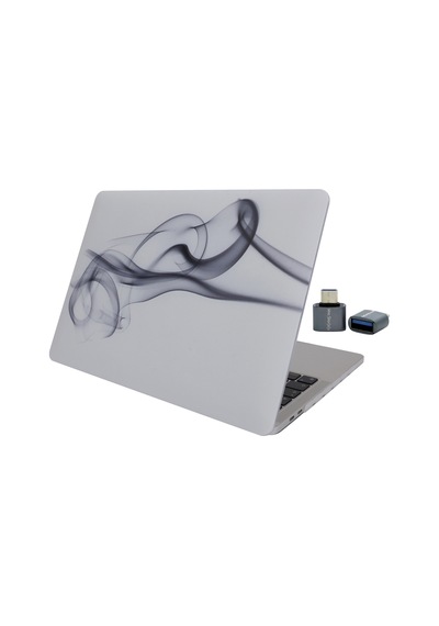 Apple Uyumlu MacBook Pro Kılıf 13inç M1-m2, Paint01nl Type-c Model A2338 A2289 A2251 A1706-08 A1989 A2159 İle Gri