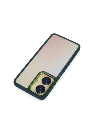 Realme C55 Kılıf Dora Kapak - Haki Yeşil 0.2M-Çok Renkli