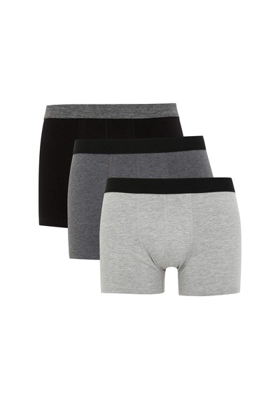 Defacto Regular Fit 3'lü Boxer K7635AZ23SPBK27