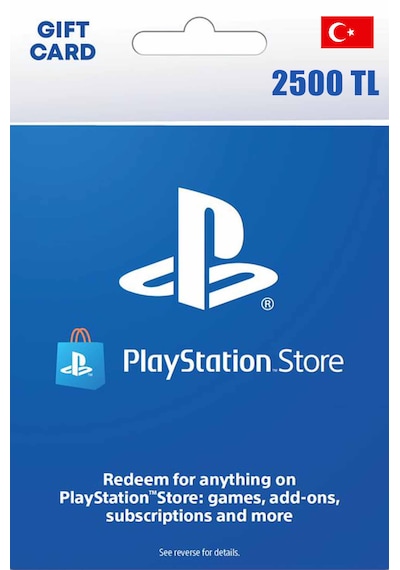 Playstation Hediye Kartı 2500 Tl