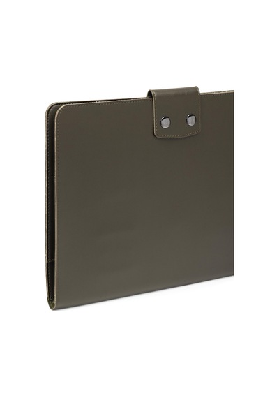 Macbook Air Pro 13.3 -14 İnç Organizer Evrak & Laptop Ve Tablet Çantası Haki