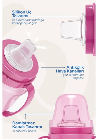 Galaxy Bardak 125 ML Pembe