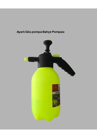 2 Litre Pompalı Püskürtücü Bakır Nozullu Ayarlı Sprey Temizlik Ve Bahçe Belirtilmemiş