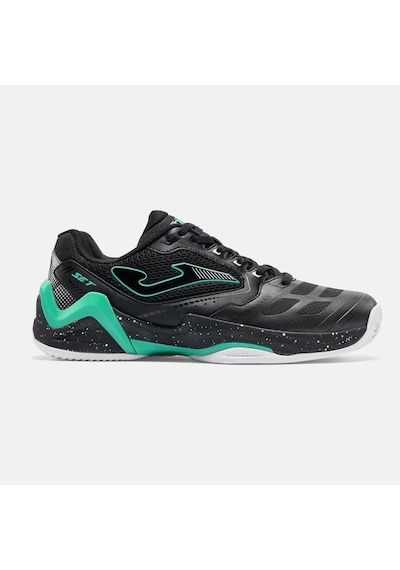 Joma Tsets2601ac Set Sert Kort Erkek Tenis Ayakkabısı Siyah/yeşil